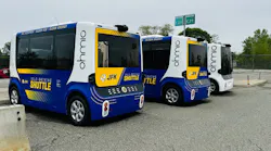 Self-driving technology test at JFK.