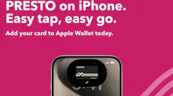 Metrolinx's PRESTO.