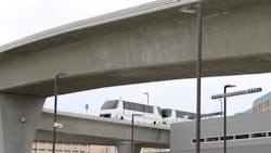 Los Angeles International Airport's Automated People Mover. Los Angeles International Airport's Automated People Mover.