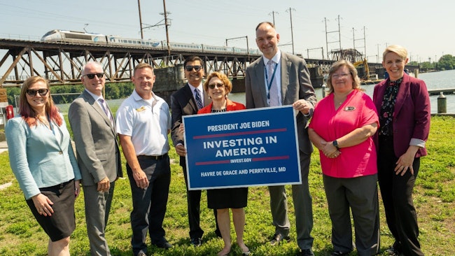 Amtrak begins Susquehanna River Rail Bridge Project in northeast Maryland .