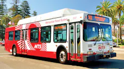 San Diego MTS bus.
