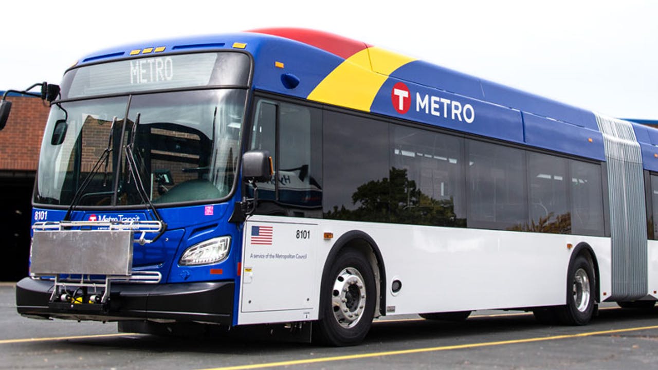 Metro Transit bus.