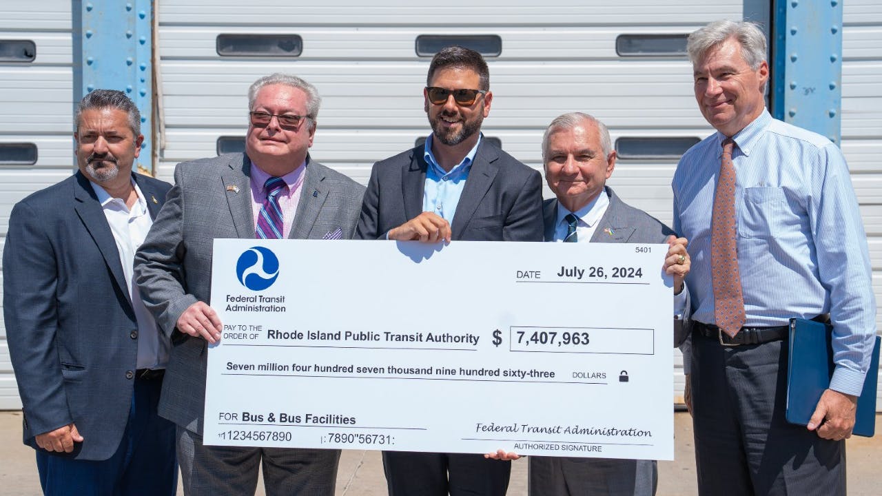 RIPTA has been awarded a $7.4 million Buses & Bus Facilities grant for the rehabilitation of the 102-year-old maintenance and office building located at 265 Melrose St. in Providence, R.I.