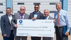 RIPTA has been awarded a $7.4 million Buses & Bus Facilities grant for the rehabilitation of the 102-year-old maintenance and office building located at 265 Melrose St. in Providence, R.I. RIPTA has been awarded a $7.4 million Buses & Bus Facilities grant for the rehabilitation of the 102-year-old maintenance and office building located at 265 Melrose St. in Providence, R.I.