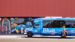 The North Central Regional Transit District Blue Bus will make a series of bus service improvements across North Central New Mexico, effective Aug. 5. The North Central Regional Transit District Blue Bus will make a series of bus service improvements across North Central New Mexico, effective Aug. 5.