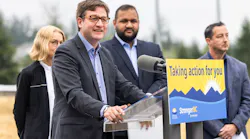 A combined investment of C$95 million (US$68.8 million) to fund highway improvements to accommodate RapidBus service in southern Vancouver Island.
