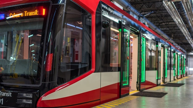 Calgary Transit train.