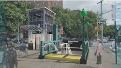 Classon Avenue rendering. Classon Avenue rendering.