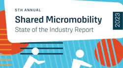 NABSA annual micromobility report shows 172 million trips were taken in 421 North American cities .