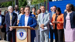 MassDOT celebrates $54 million plan to bring battery-electric train service to Fairmount Commuter Line. MassDOT celebrates $54 million plan to bring battery-electric train service to Fairmount Commuter Line.