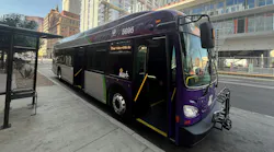 Hybrid buses enter service in Phoenix, Ariz..