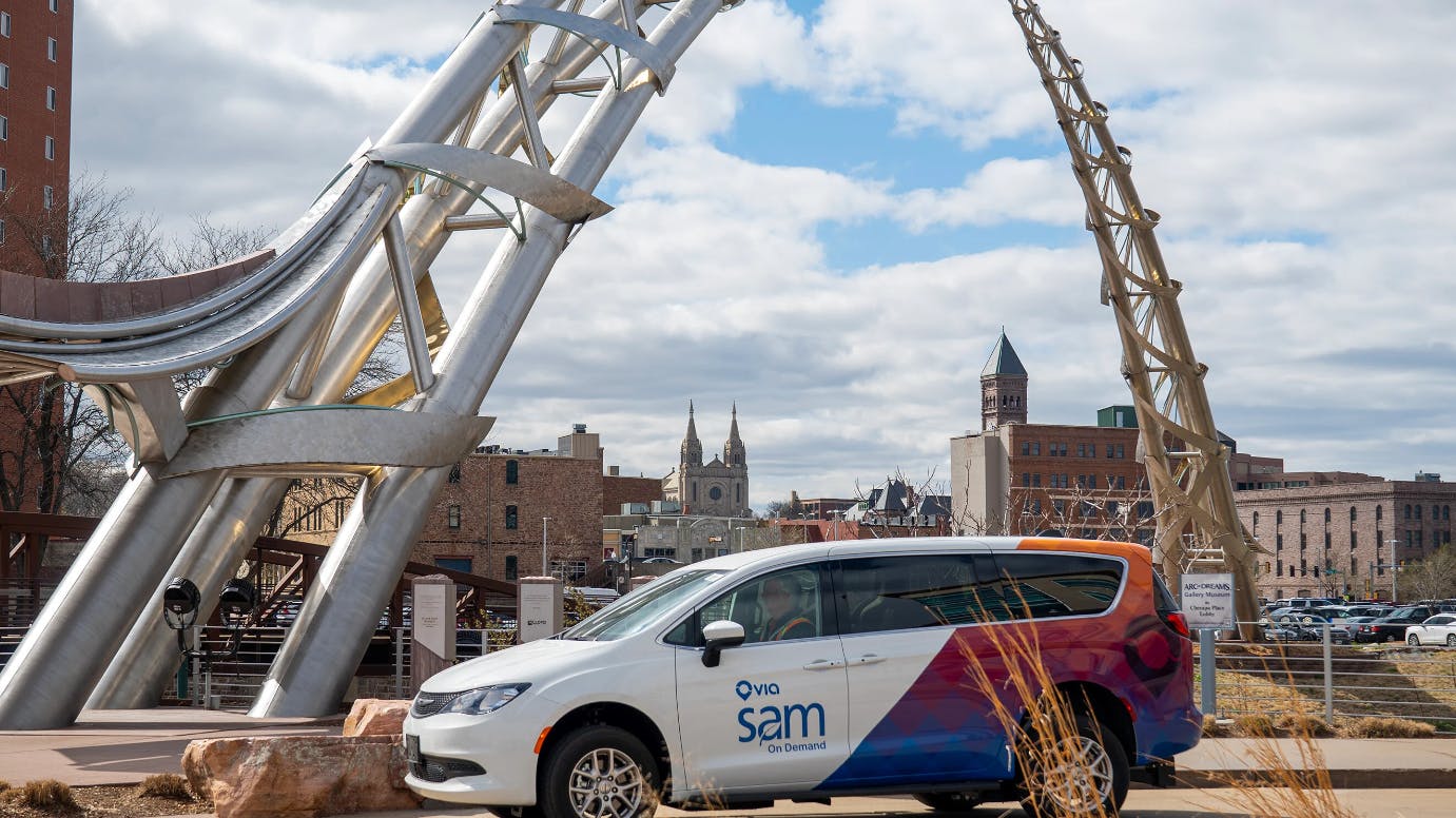 SAM On Demand expands to include weekday service, bringing low-cost shared rides to the entire city.