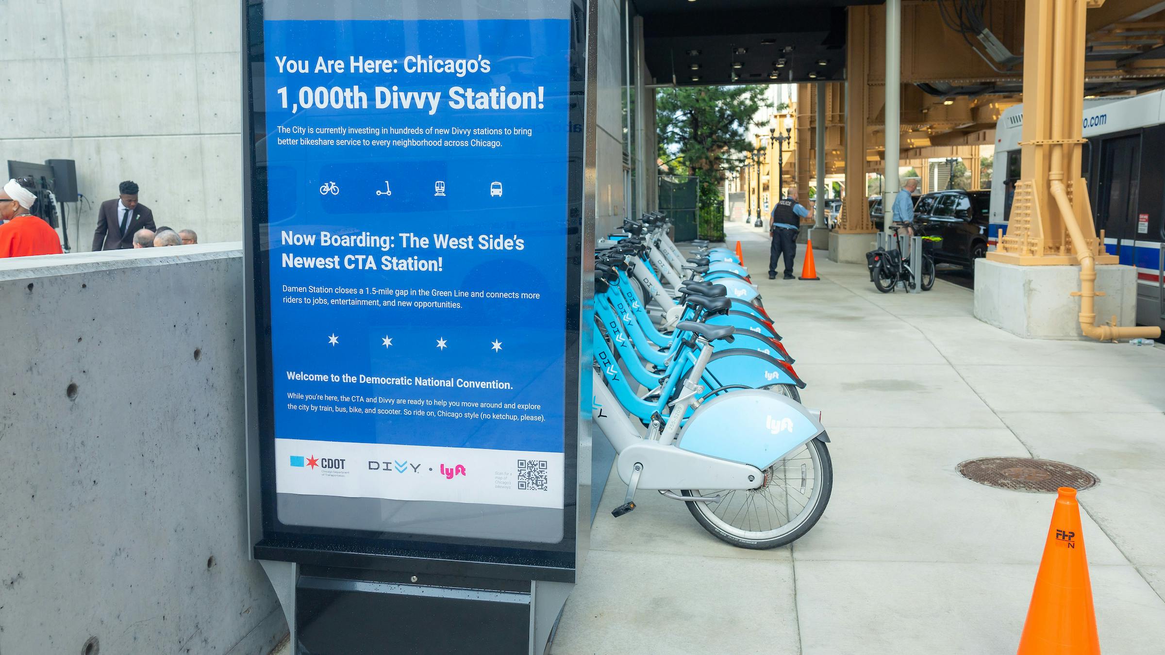 CDOT, Lyft unveil new Divvy member benefit.