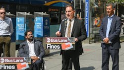 MTA to begin issuing bus lane violations for blocking bus stops and doubling parking. MTA to begin issuing bus lane violations for blocking bus stops and doubling parking.