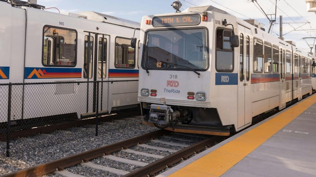 New light-rail speed restrictions implemented by Denver RTD along Southeast Corridor.