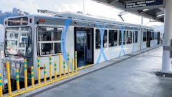 PRT train. PRT train.