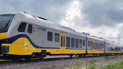 DART Silver Line train. DART Silver Line train.