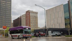 Des Moines Area Regional Transit Authority bus. Des Moines Area Regional Transit Authority bus.