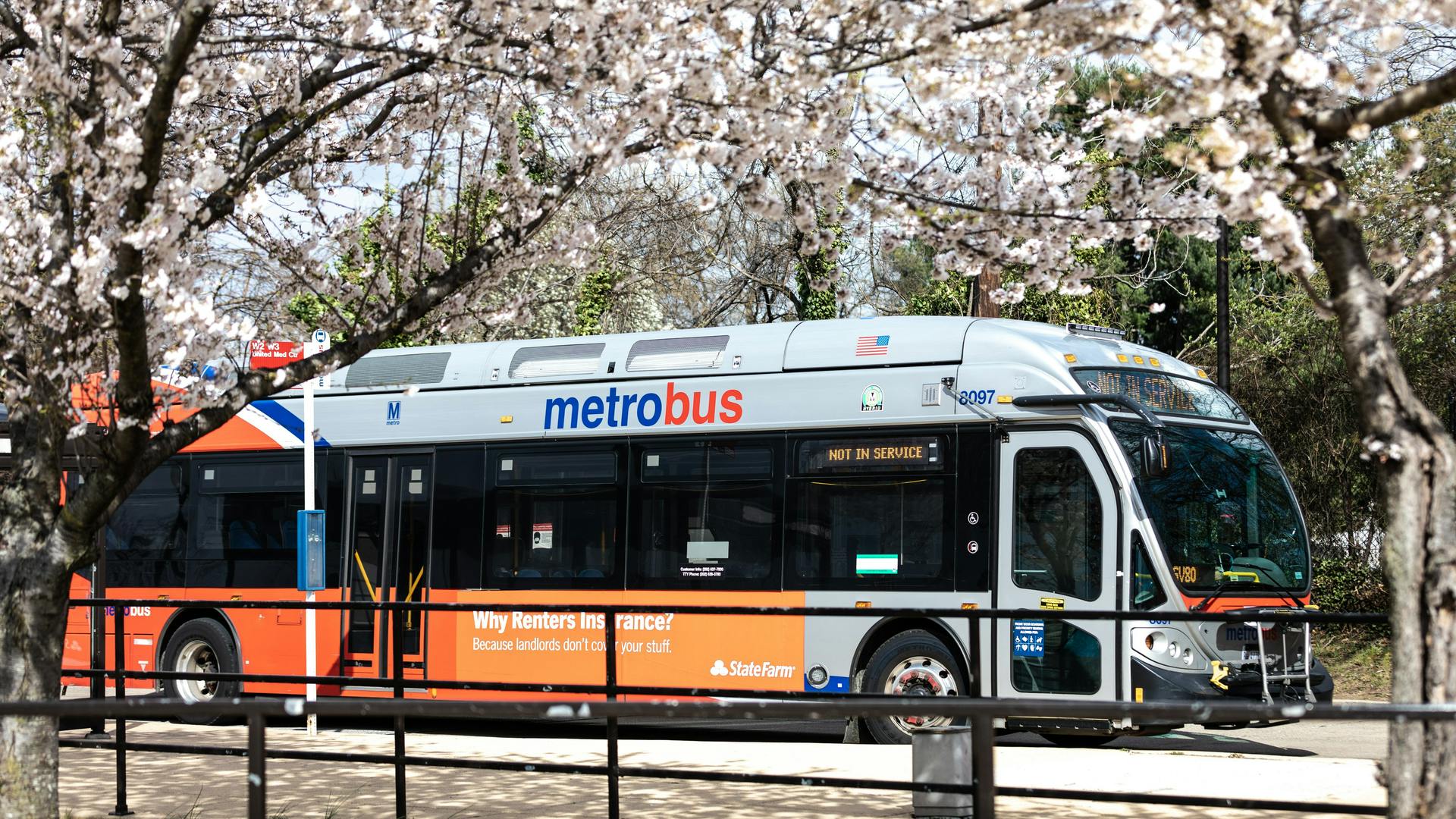 A WMATA Metrobus.