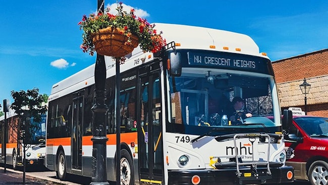 City of Medicine Hat bus.