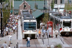 1998- An 18-mile light rail extension opened from downtown Portland, Ore., through the western suburb of Beaverton to Hillsboro, serving the fast-growing high-tech corridor in Washington County. 1998- An 18-mile light rail extension opened from downtown Portland, Ore., through the western suburb of Beaverton to Hillsboro, serving the fast-growing high-tech corridor in Washington County.
