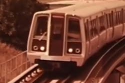 1976- The first portion in the Washington Metrorail system opens for service in Washington, D.C. 1976- The first portion in the Washington Metrorail system opens for service in Washington, D.C.