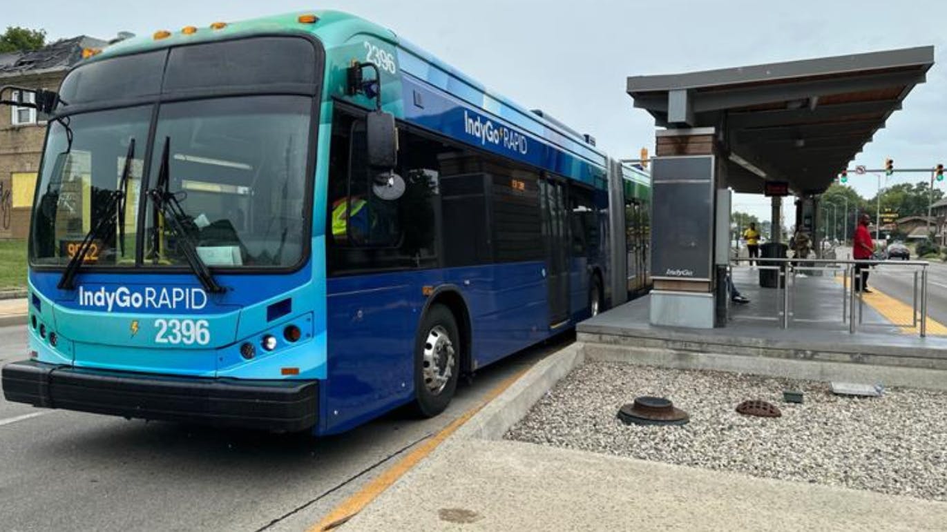 IndyGo bus.