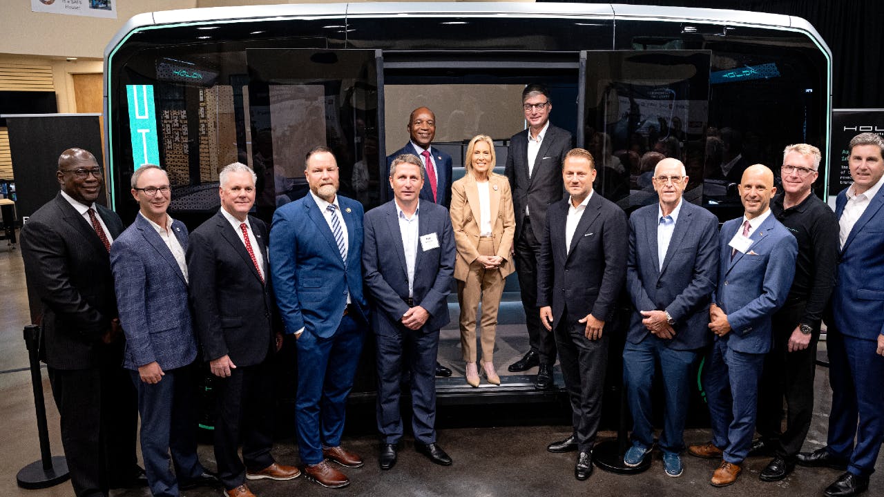 HOLON launches first production plant for autonomous movers in Jacksonville, Fla.