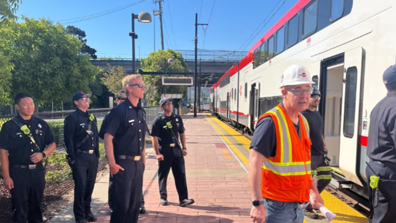 Caltrain, L.A. Metro and Metrolink roll out rail safety initiatives for Rail Safety Month.