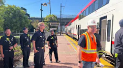 Caltrain, L.A. Metro and Metrolink roll out rail safety initiatives for Rail Safety Month.
