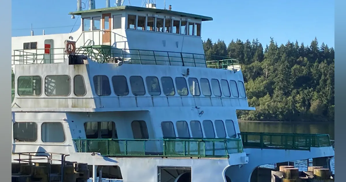 Washington State Ferries decommissioned ferries back on market after ...