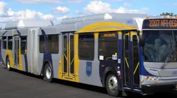 A 2007 city of Hamilton bus.
