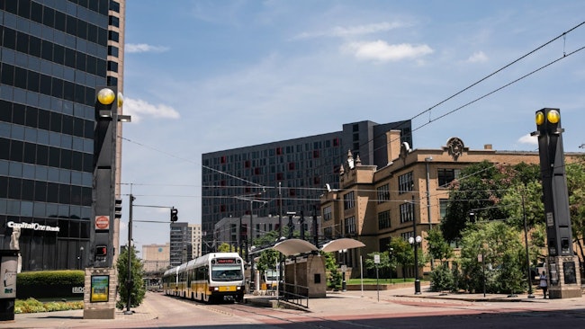 University of North Texas Economic Research Group study revealed benefits of TODs near DART rail stations.