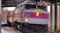 MBTA Commuter Rail train.