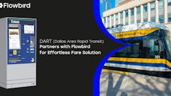 DART to implement 228 Flowbird Astreo Ticket Vending Machines at transit stations. DART to implement 228 Flowbird Astreo Ticket Vending Machines at transit stations.