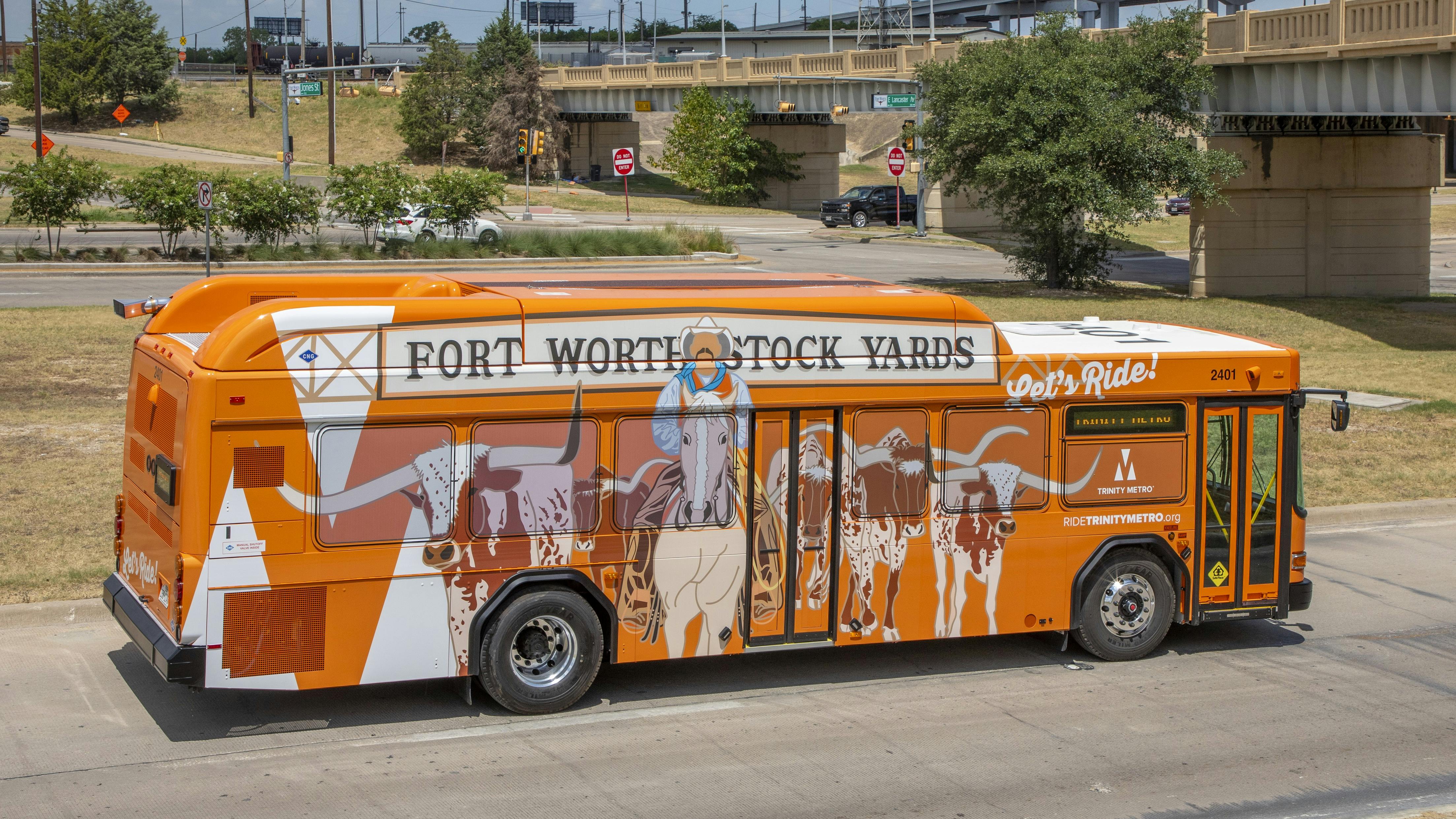 Trinity Metro's Orange Line to begin service Sept. 15.