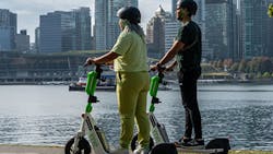 Lime launches shared e-scooter program in Vancouver, B.C. Lime launches shared e-scooter program in Vancouver, B.C.
