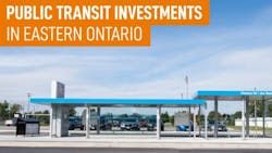 Four eastern Ontario transit agencies to invest C$83 million in public transit improvements. Four eastern Ontario transit agencies to invest C$83 million in public transit improvements.