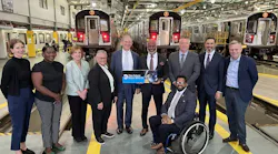 MTA Chair and CEO Janno Lieber and MTA Construction & Development President Jamie Torres-Springer announce the release of the 2025-2029 Capital Plan on Wednesday, Sept. 18, 2024, at the Corona Maintenance Facility in Flushing, Queens.