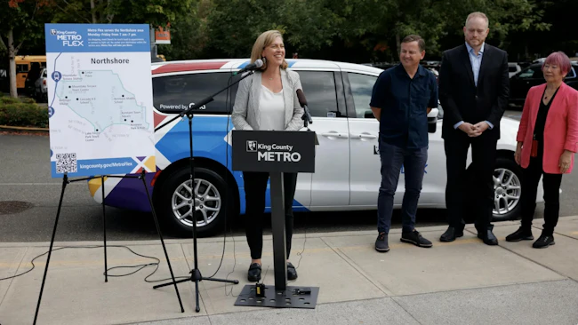 Metro Flex also opens the door to easier travel between neighborhoods and the new Mountlake Terrace Link light rail station.