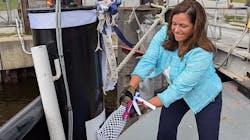 NCDOT Ferry System christened its two new ferries into Its fleet. NCDOT Ferry System christened its two new ferries into Its fleet.