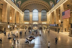 MTA's location specific QR codes take customers to a survey reviewing restrooms at select stations and train cars. MTA's location specific QR codes take customers to a survey reviewing restrooms at select stations and train cars.