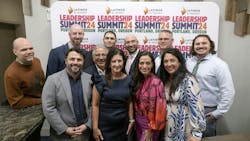 A group of LITLA graduates pose with representatives from WeDriveU. A group of LITLA graduates pose with representatives from WeDriveU.