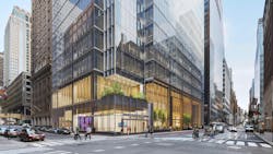 The new entrance is part of a public-private partnership in which BXP is redeveloping the site, which housed the MTA’s headquarters building from 1979 to 2014. The new entrance is part of a public-private partnership in which BXP is redeveloping the site, which housed the MTA’s headquarters building from 1979 to 2014.