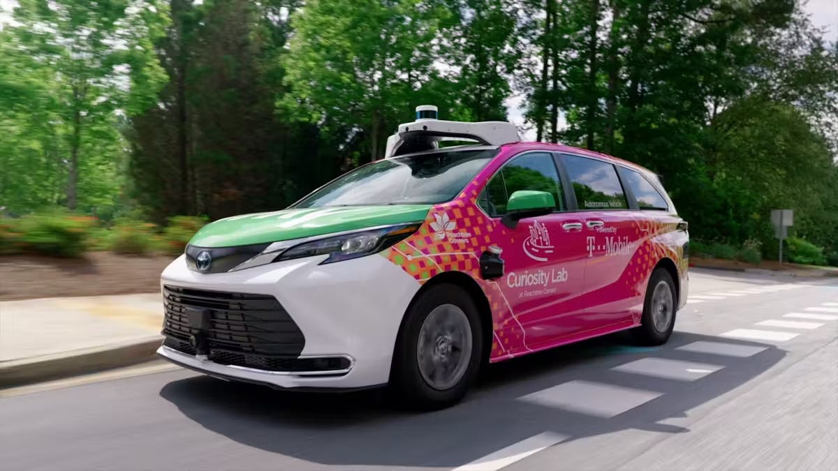 May Mobility will operate its autonomous Toyota Sienna Autono-MaaS to demonstrate the technology to visitors of Peachtree Corner&rsquo;s Curiosity Lab with stops along Technology Parkway.