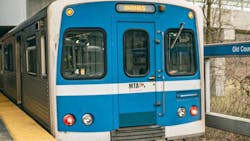 MTA train. MTA train.