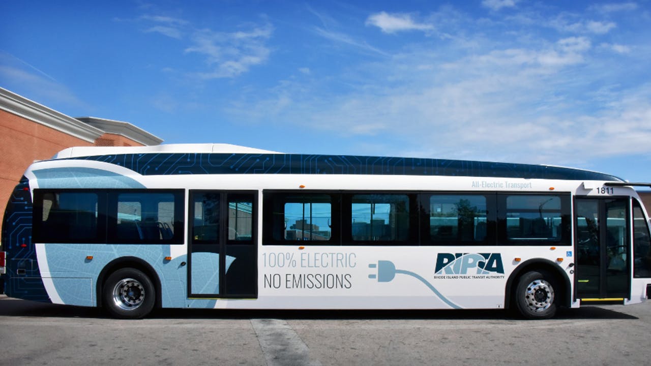 RIPTA bus.