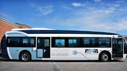 RIPTA bus. RIPTA bus.