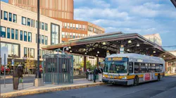 MBTA bus.