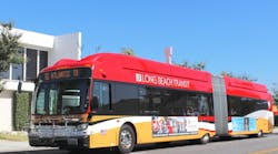 A Long Beach Transit CNG bus. A Long Beach Transit CNG bus.